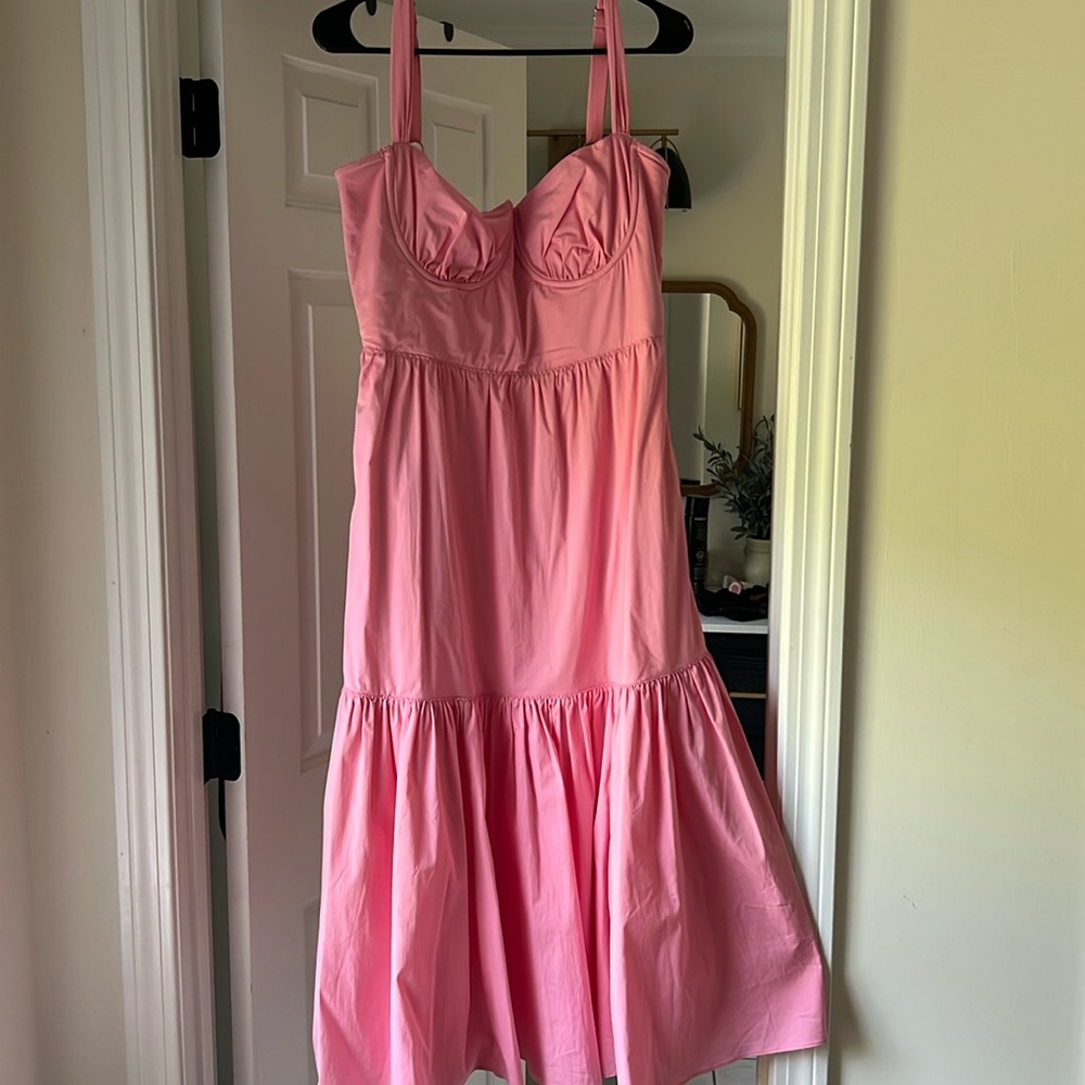 Pink Midi Dress - Picture 10 of 16